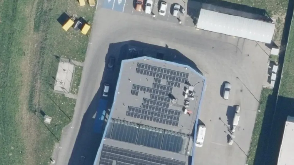 Luchtfoto van de omgeving van Argos Zutphen aan de Oostzeestraat 1a. Nog geen foto's van de locatie zelf.