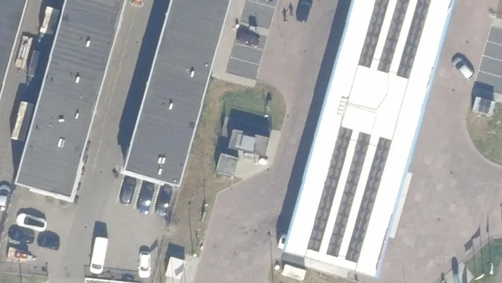 Luchtfoto van de omgeving van T-Energy Express Nieuwegein aan de Ravenswade 200. Nog geen foto's van de locatie zelf.