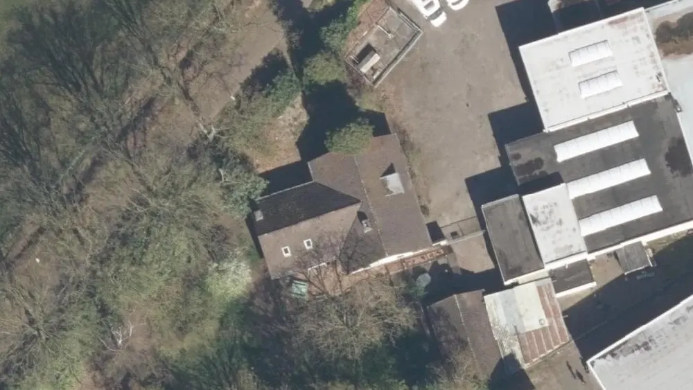 Luchtfoto van de omgeving van Tamoil Express Goirle aan de Nieuwkerksedijk 18. Nog geen foto's van de locatie zelf.
