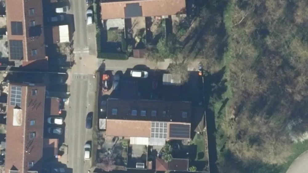 Luchtfoto van de omgeving van Loogman Lelystad aan de Zuiveringweg 71. Nog geen foto's van de locatie zelf.