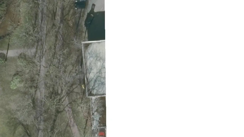 Luchtfoto van de omgeving van Shell Station Vrouwenhof aan de Antwerpseweg 6. Nog geen foto's van de locatie zelf.