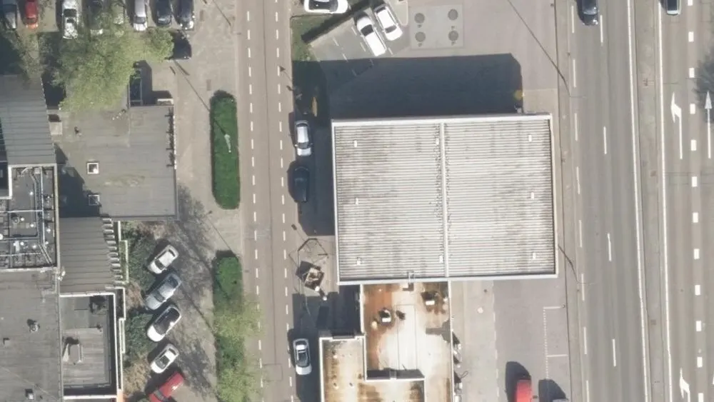 Luchtfoto van de omgeving van Shell Station De Pettelaar aan de Gestelseweg 1. Nog geen foto's van de locatie zelf.